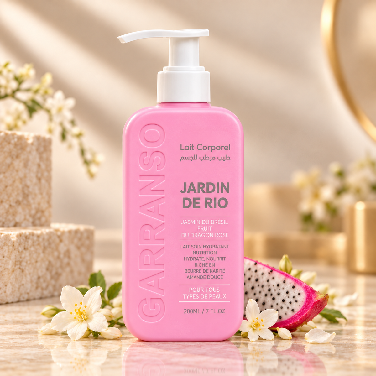 Garranso Mino Lait corporel Jardin de Rio 200 ml