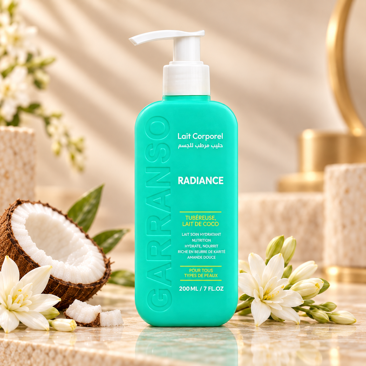 Garranso Mino Lait corporel Radiance 200 ml