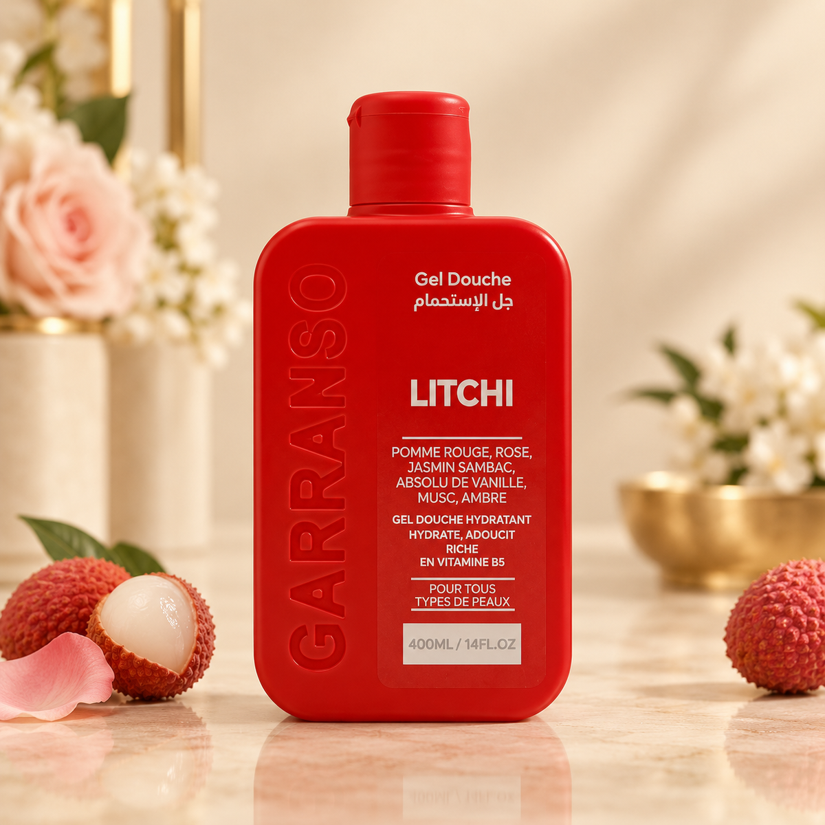 Garranso Mino Gel Douche Litchi 400 ml