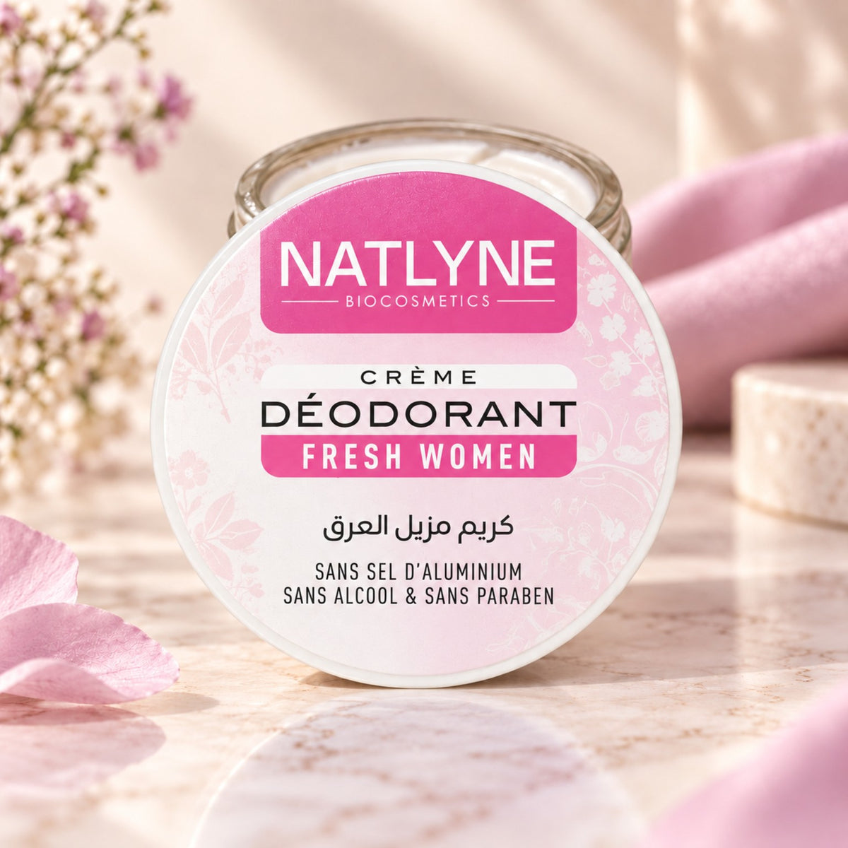 Natlyne crème déodorante Fresh Women 50 g